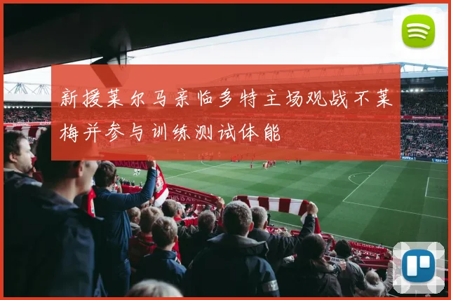 新援莱尔马亲临多特主场观战不莱梅并参与训练测试体能